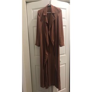 Naked Wardrobe Mocha Trench Size Small